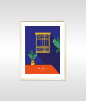 Majorelle - Tableau décoratif marocain